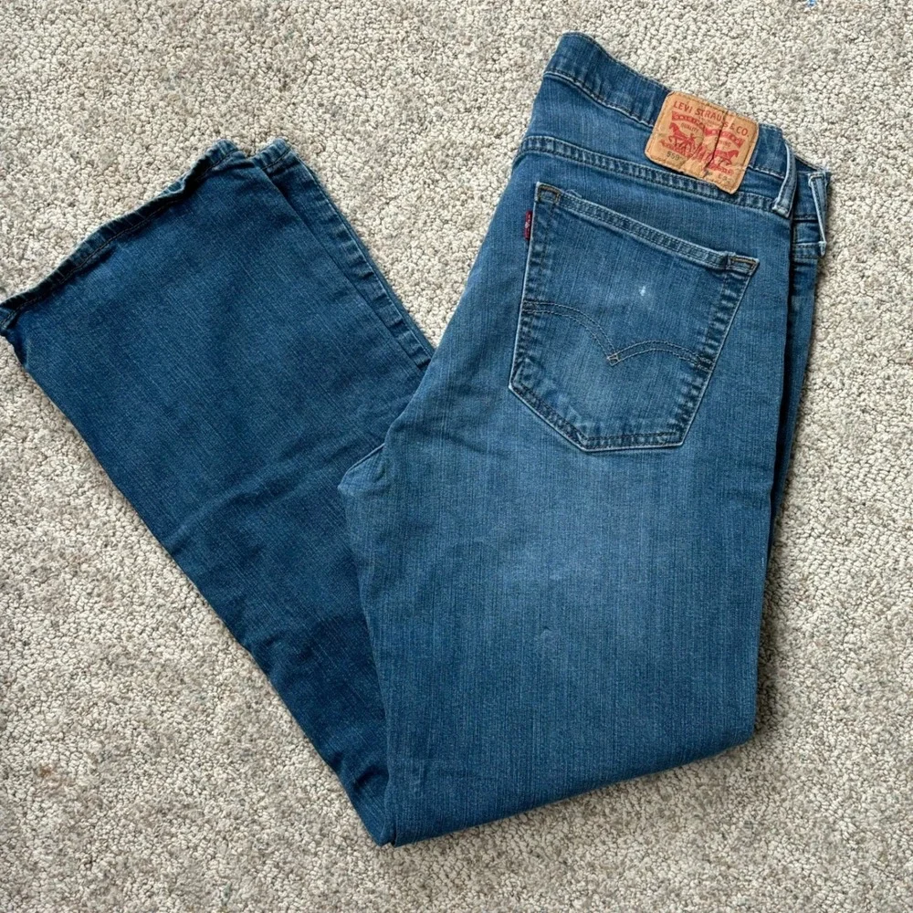 Levi's 559 Relaxed Straight Leg Jeans Mens W36 L32 Blue‎ Denim